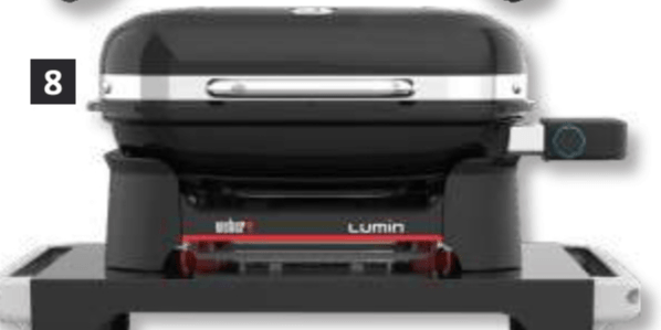 Električni žar 'Lumin Compact' Weber - Akcija v trgovini Bauhaus