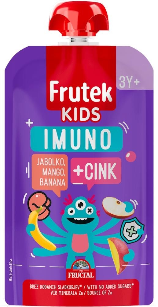 Frutek Kids Imuno sadna kaša 180 g Akcija v trgovini Dm