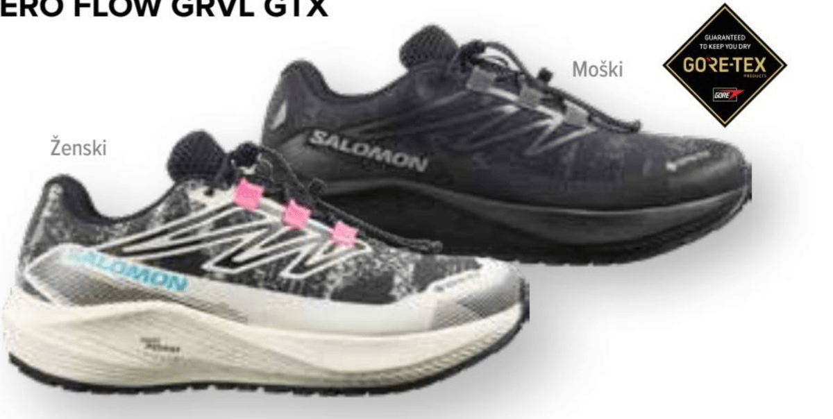 Salomon Aero Flow Grvl GTX Tekaška obutev - Akcija v trgovini Hervis