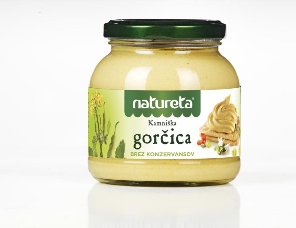 Kamniška gorčica Natureta 200g - Akcija v trgovini Mercator