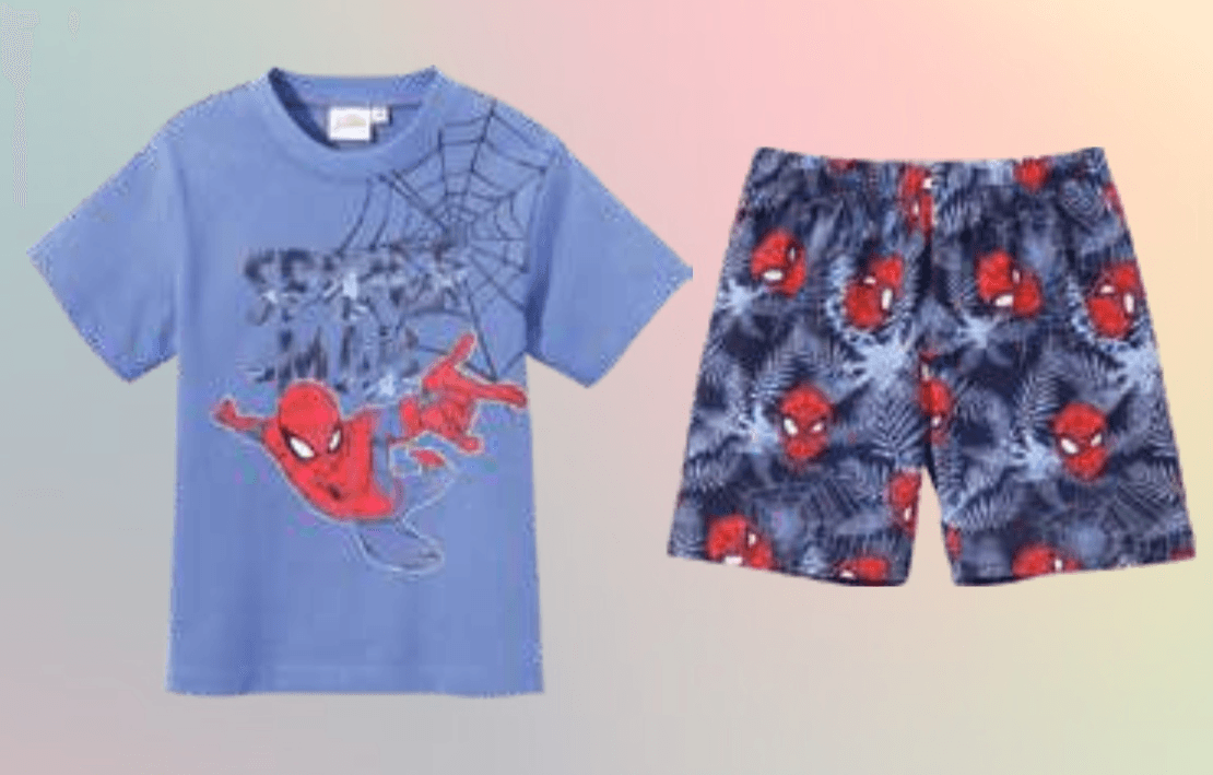 Deška pižama Spiderman od 3 do 10 let Akcija v trgovini E.Leclerc