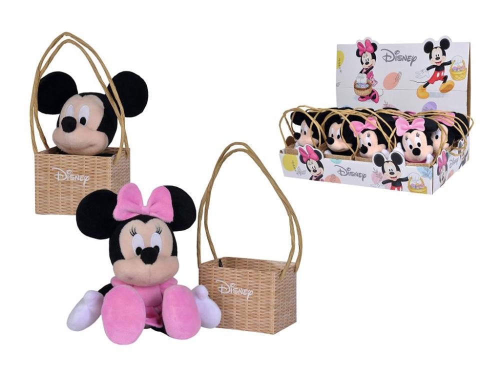 Minnie ali Mickey Plišasta igrača 20 cm Disney - Akcija v trgovini Mueller