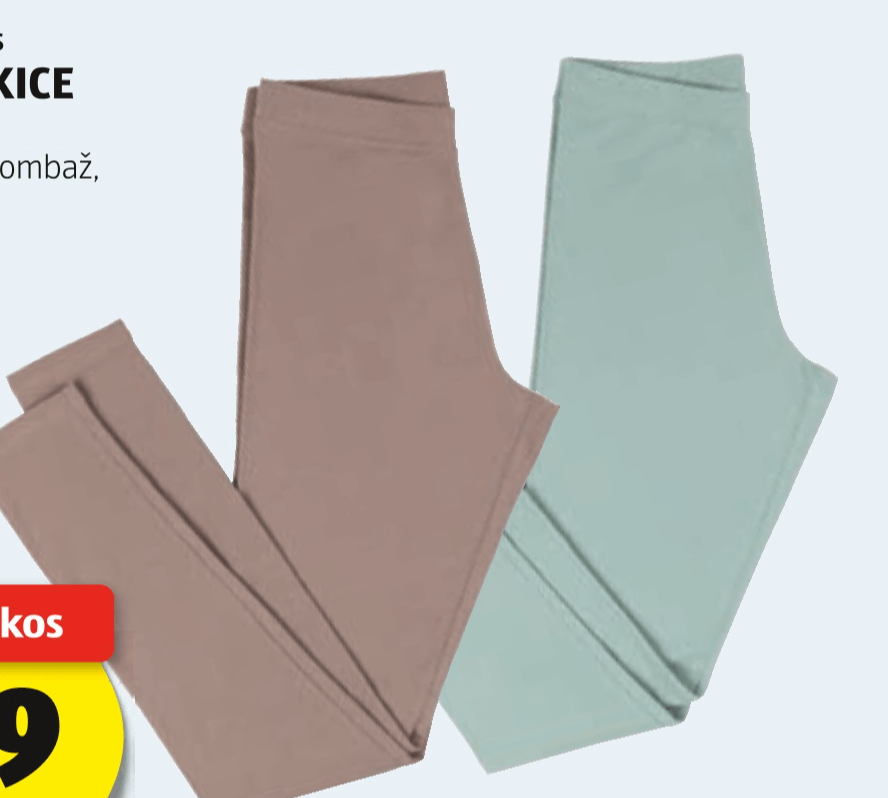 Ženske pajkice UP 2 FASHION BASICS - Akcija v trgovini Hofer