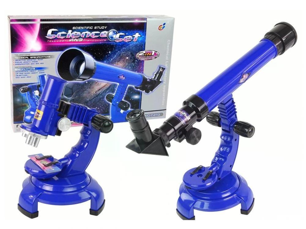 2 v 1 Teleskop in mikroskop - Akcija v trgovini Spar