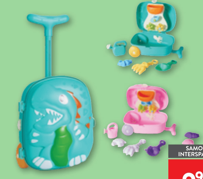 Set kovček za plažo - Akcija v trgovini Spar