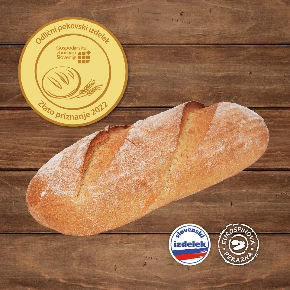 Črna rustikalna štruca 500 g Eurospin Pekarna - Akcija v trgovini Eurospin