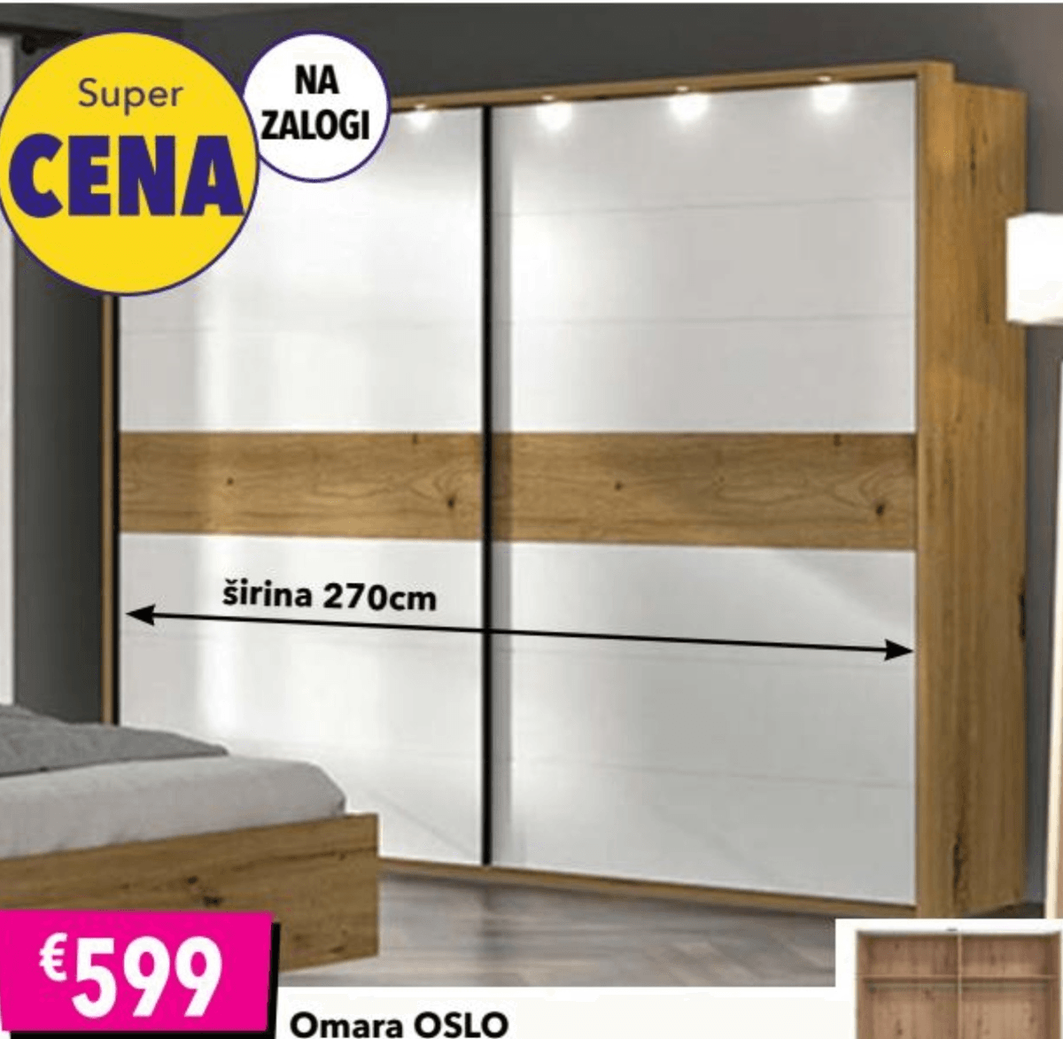 Omara OSLO - Akcija v trgovini Harvey Norman