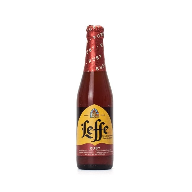 Pivo Leffe Blonde ali Ruby 0,5 l - Akcija v trgovini E.Leclerc