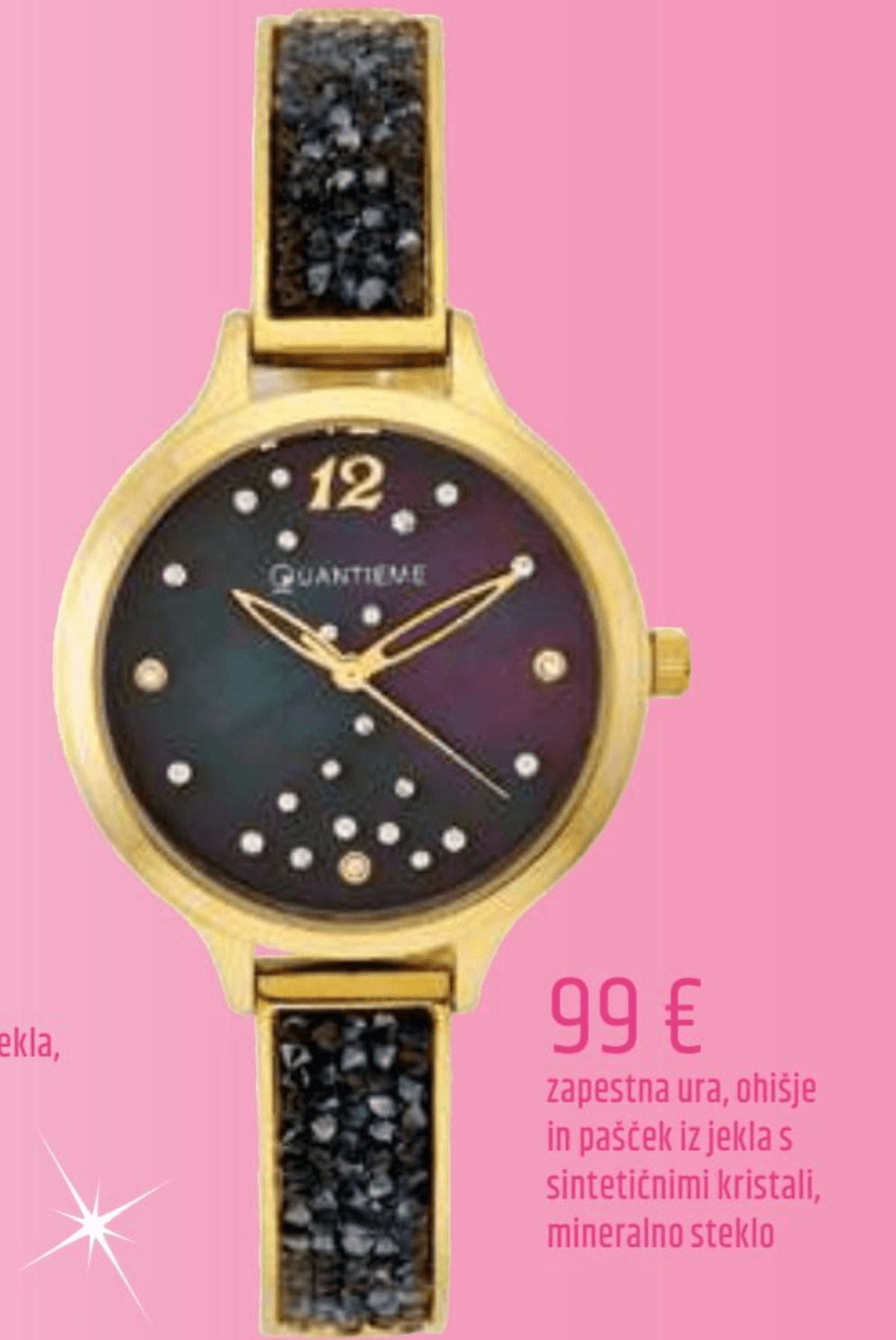 Quantième zapestna ura - Akcija v trgovini E.Leclerc