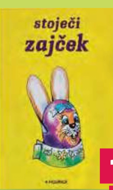 Stoječi zajček - Akcija v trgovini Mercator