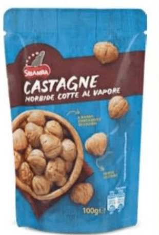 Oljupljen kostanj 100 g Sibamba - Akcija v trgovini Eurospin