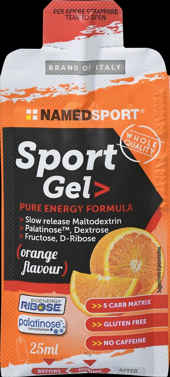Namedsport Sport gel z okusom pomaranče 25 ml Akcija v trgovini Dm