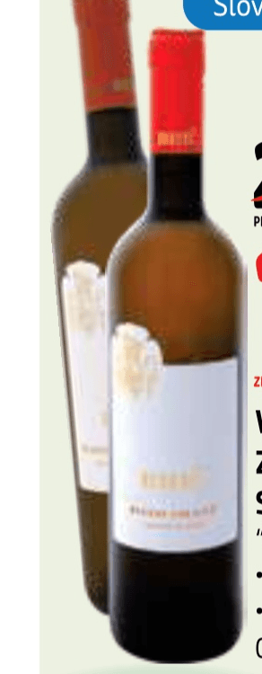 Vrhunsko vino ZGP Malvazija ali Sivi Pinot Oranž "BRIČ" 0,75 l - Akcija v trgovini E.Leclerc