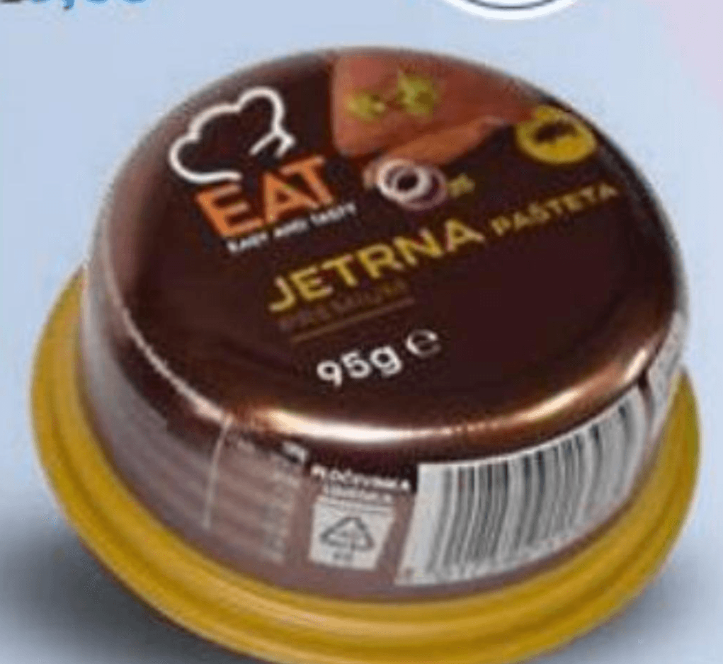 Jetrna pašteta Premium 95 g EAT - Akcija v trgovini Eurospin