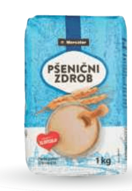Pšenični zdrob Mercator 1 kg - Akcija v trgovini Mercator