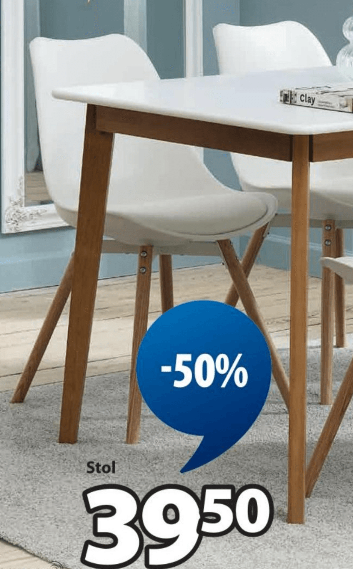 Jedilniški stol KASTRUP - Akcija v trgovini Jysk