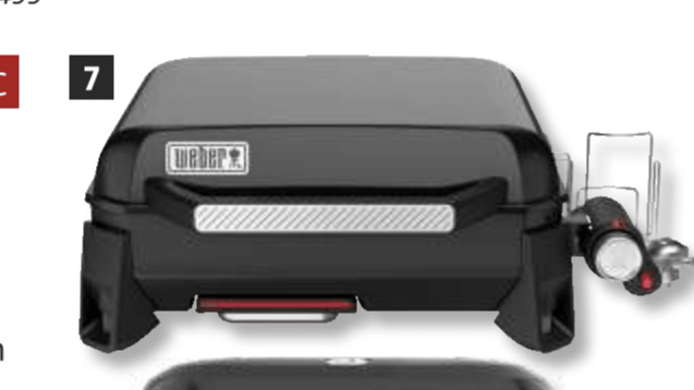 Plinski žar 'Slate GP 56' Weber - Akcija v trgovini Bauhaus