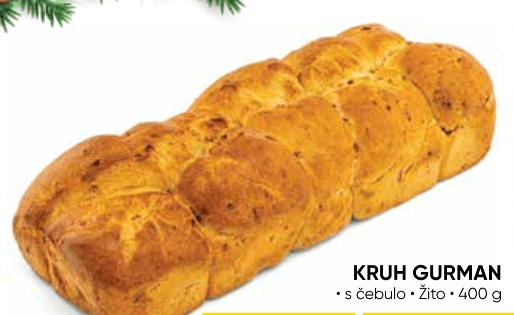 Kruh Gurman Žito 400 g - Akcija v trgovini Tuš