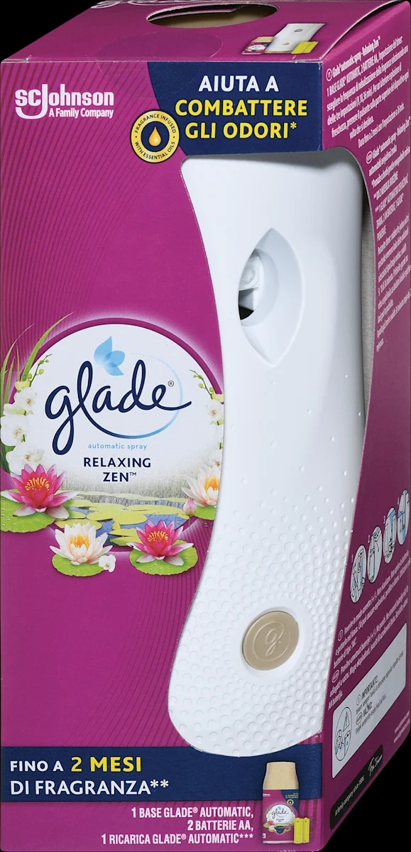 Avtomatski osvežilec Glade - Akcija v trgovini Mercator
