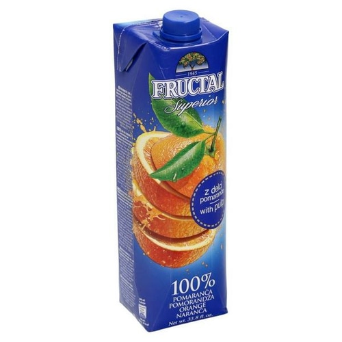 Fructal 100% Sadni Sok 1 l - Akcija v trgovini E.Leclerc