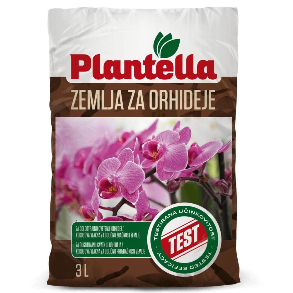 Plantella Zemlja za orhideje 3 l - Akcija v trgovini E.Leclerc