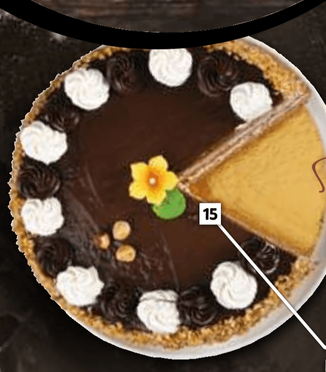 Nugat torta 14-16 kosov Domači izdelek - Akcija v trgovini E.Leclerc