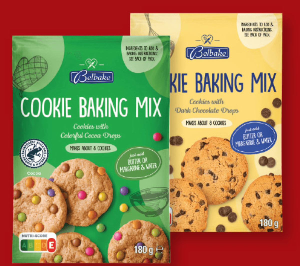 Belbake Pripravljena zmes za piškote 180 g - Akcija v trgovini Lidl