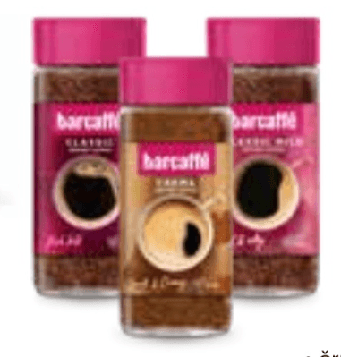 Kava Barcaffè Instant 180 g, 200 g - Akcija v trgovini Tuš