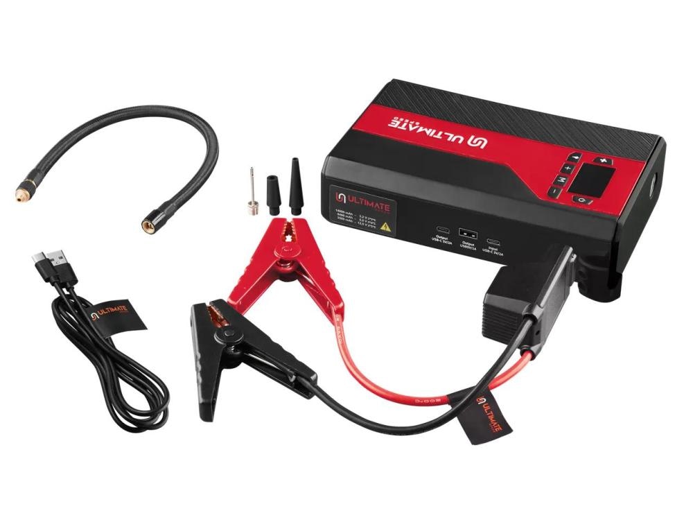 ULTIMATE SPEED Mobilna polnilna baterija s kompresorjem - Akcija v trgovini Lidl