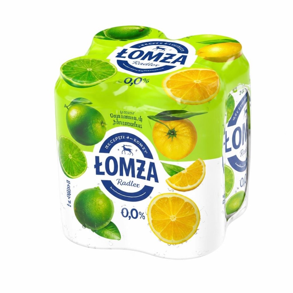Radler Lomza brezalkoholni 4 x 0,4 L Akcija v trgovini Jager