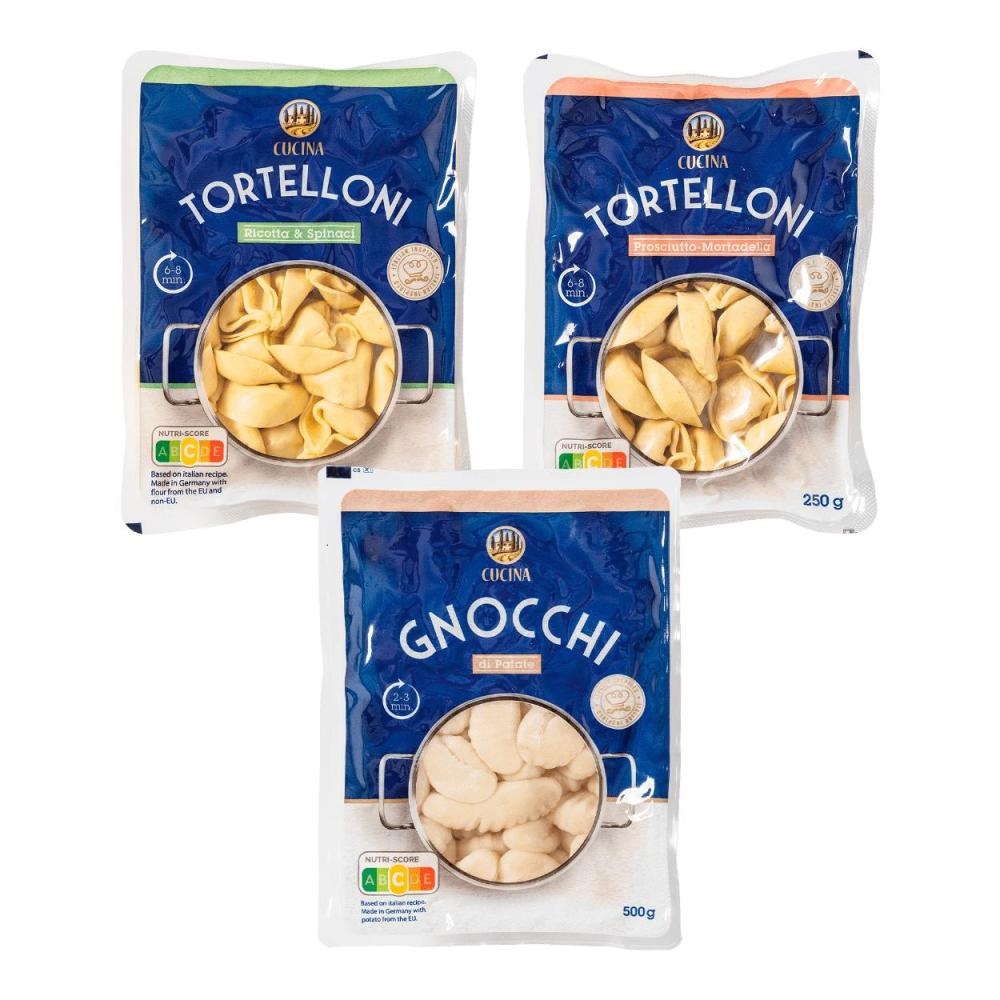 Cucina Torteloni / Njoki 500 g/250 g - Akcija v trgovini Hofer