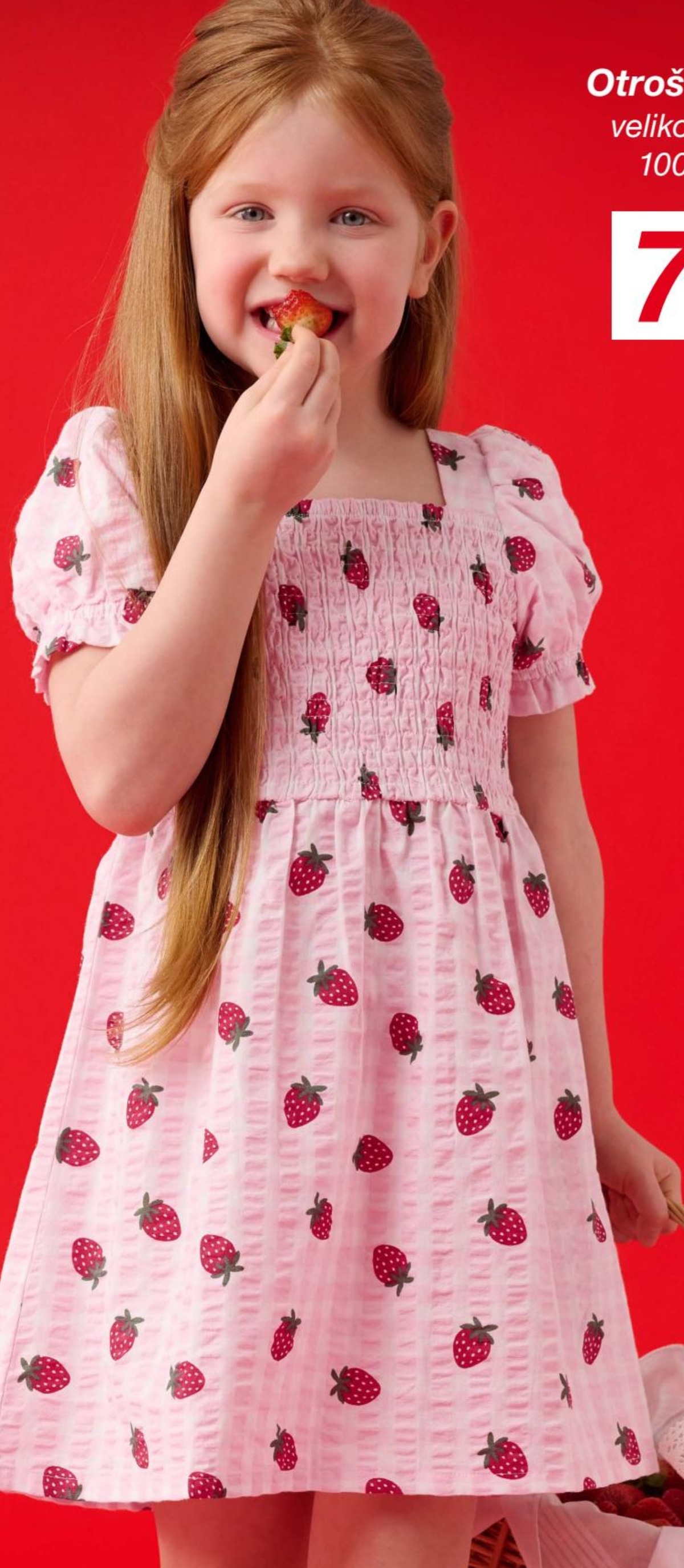 Otroška obleka - Akcija v trgovini Kik