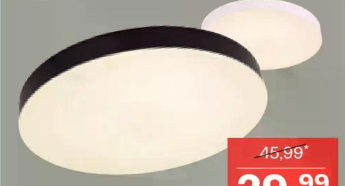 LED stropna svetilka - Akcija v trgovini Rutar