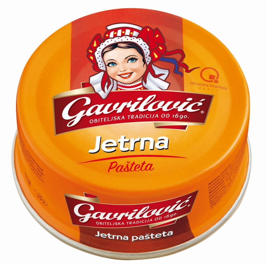 Jetrna pašteta Gavrilović 4x 100 g - Akcija v trgovini E.Leclerc