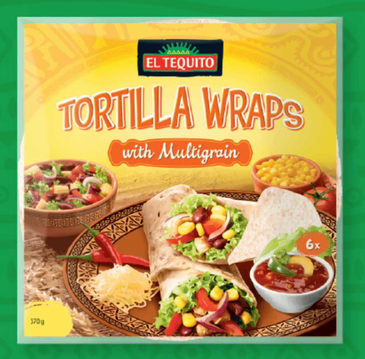 El Tequito Večzrnate tortilje 370 g - Akcija v trgovini Lidl