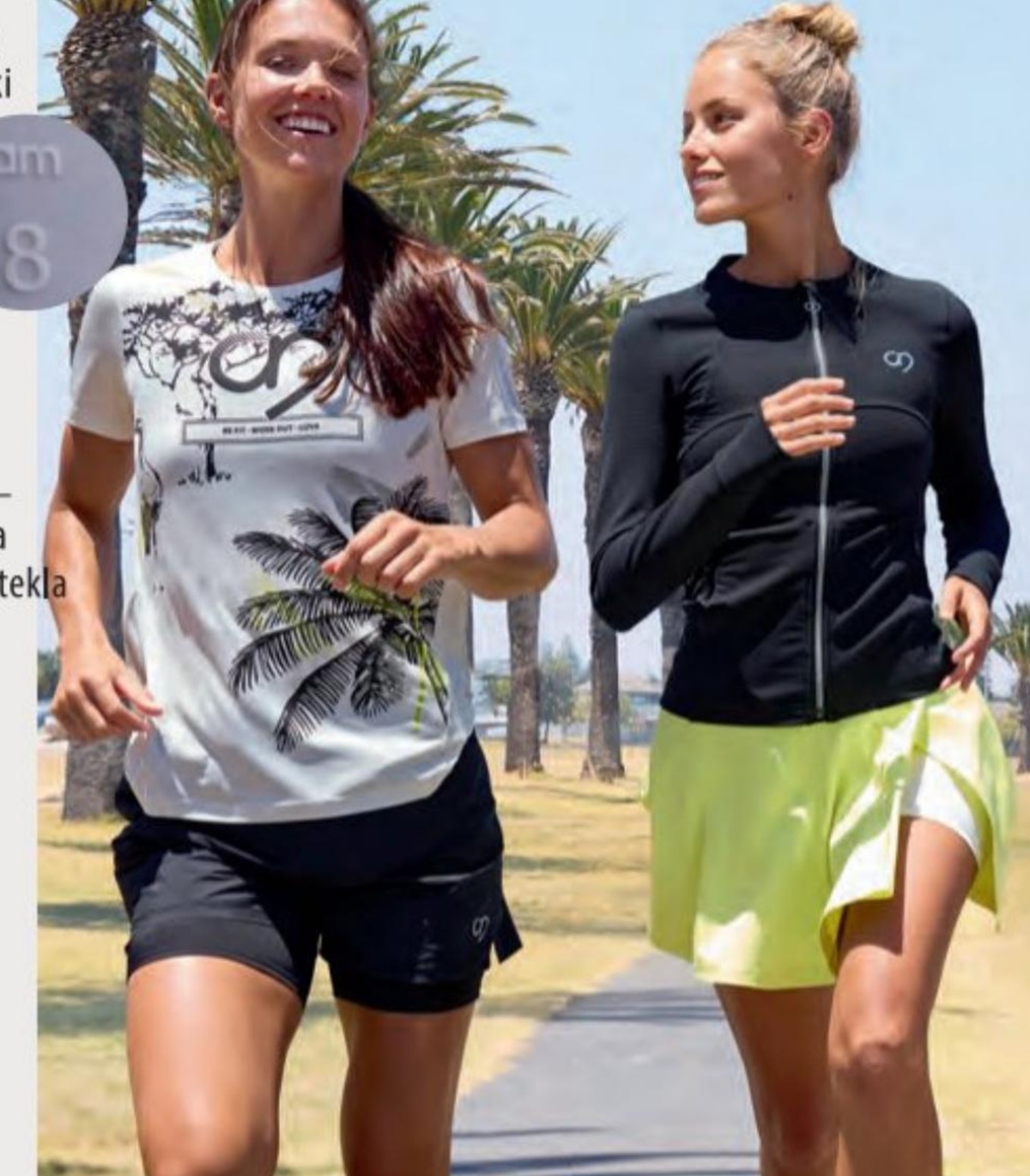 Ženske športne kratke hlače 2 v 1 an - Akcija u trgovini NKD