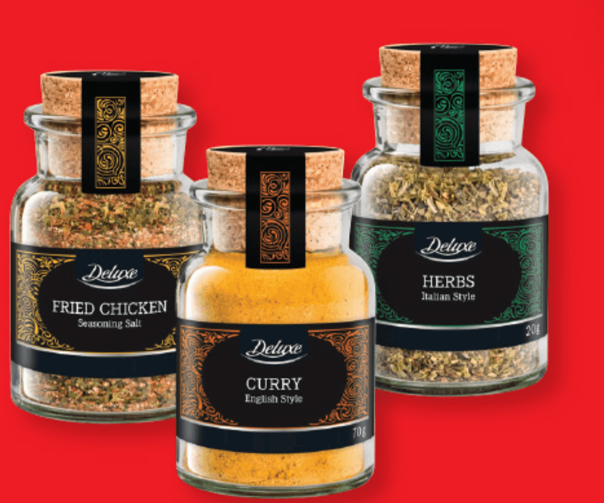 Deluxe Začimbe v kozarčku 20-100 g - Akcija v trgovini Lidl