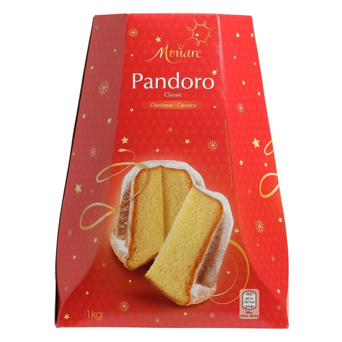 Monarc Pandoro s polnilom 750 g - Akcija v trgovini Hofer