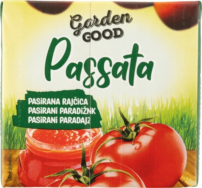 Pasirani paradižnik Garden Good 500 ml - Akcija v trgovini Mercator