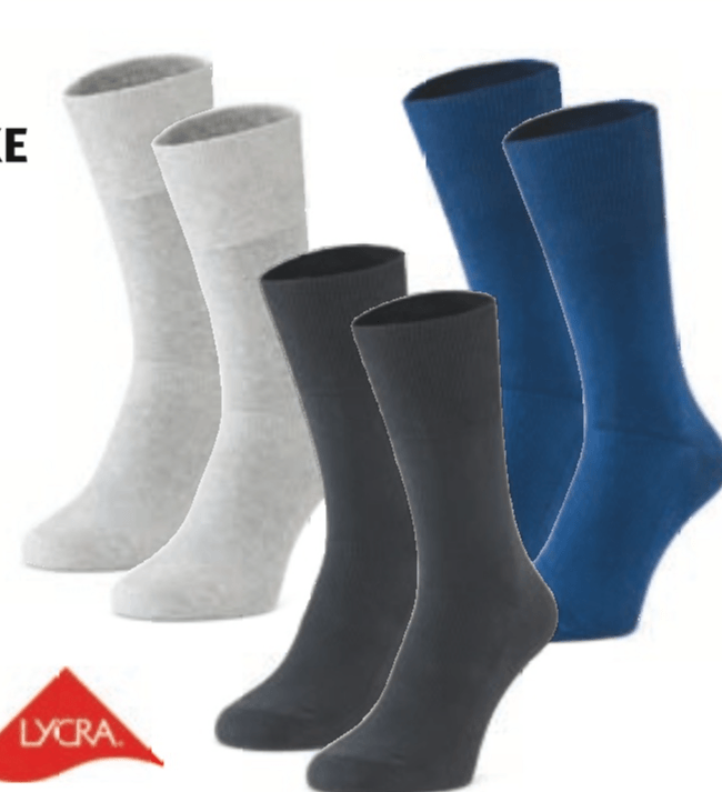 UP 2 FASHION BASICS ŽENSKE/MOŠKE NOGAVICE ZA DIABETIKE 3 pari - Akcija v trgovini Hofer