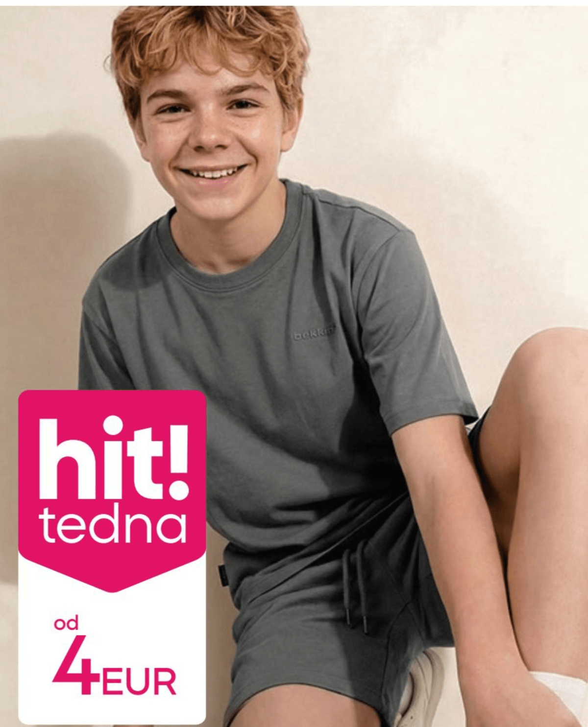 Kratke hlače za dečke Bekkin - Akcija v trgovini Pepco