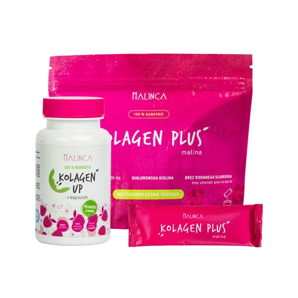Malinca Kolagen up Prehransko dopolnilo 60 kapsul - Akcija v trgovini Tuš