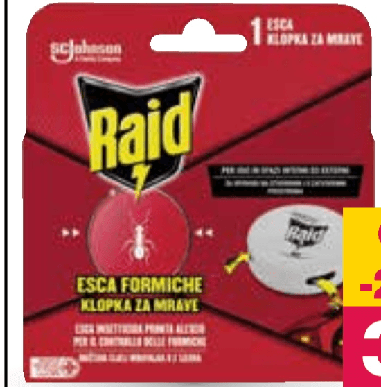 Insekticid Raid - Akcija v trgovini Mercator