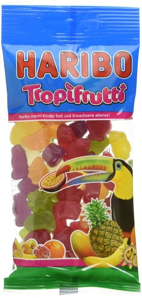 Haribo Tropifrutti Minis ali Pico Balla gumijasti bonboni 65 g - 75 g Akcija v trgovini Mueller