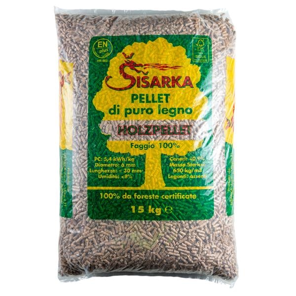 Peleti A2 Šišarka 15 kg - Akcija v trgovini Pevex