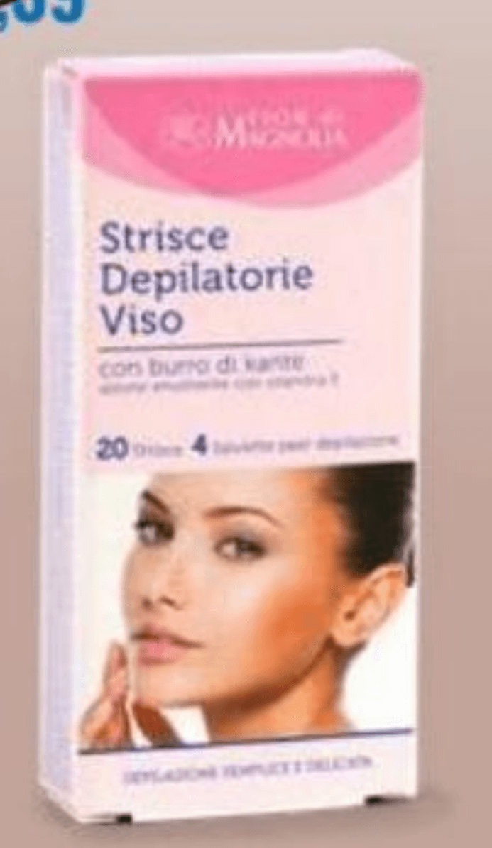 Depilacijski trakovi za obraz Fior di Magnolia 20 KOSOV - Akcija v trgovini Eurospin