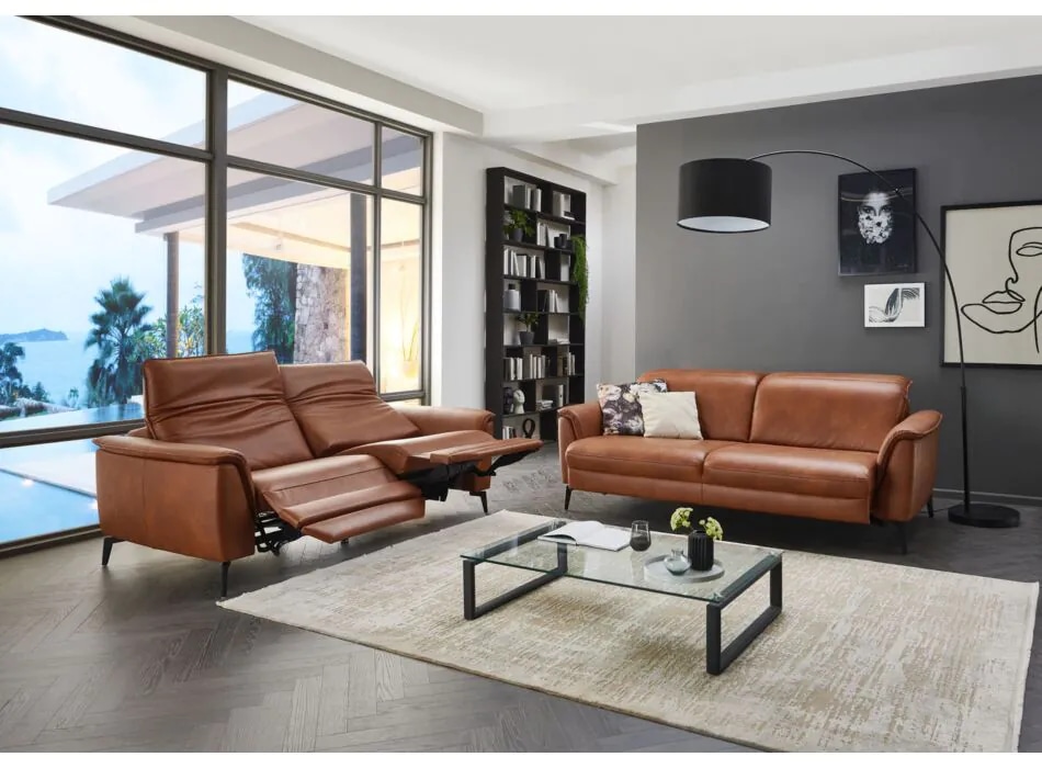 Usnjen 2-sed GINEVRA 166x105cm - Akcija v trgovini Harvey Norman