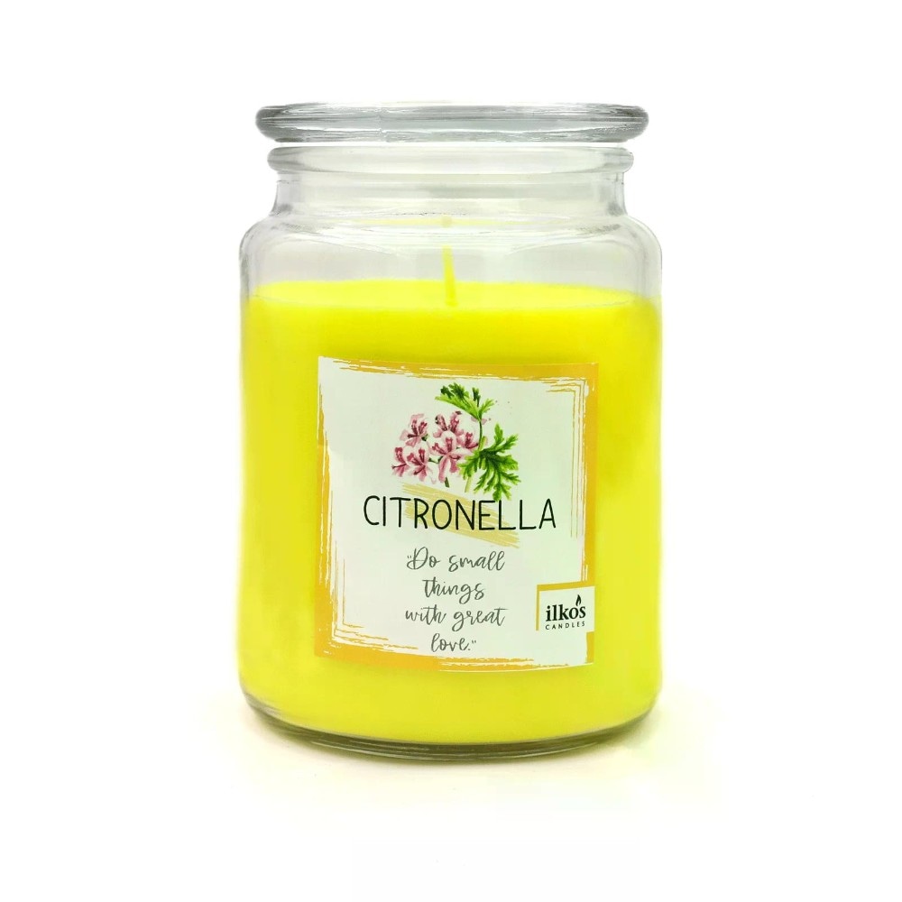 Sveča citronska 275 g InspbyNat - Akcija v trgovini Mercator