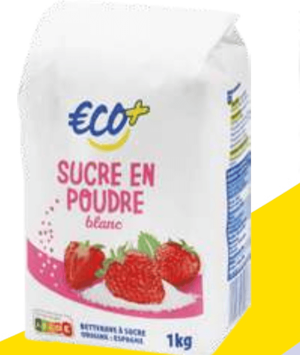 Eco Beli sladkor 1 kg - Akcija v trgovini E.Leclerc