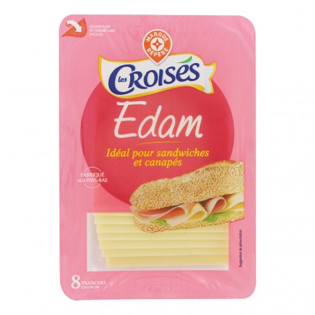 Sir Edam Croisés 200 g - Akcija v trgovini E.Leclerc